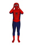 Navy Blue Classic Spider-man Superhero Costume